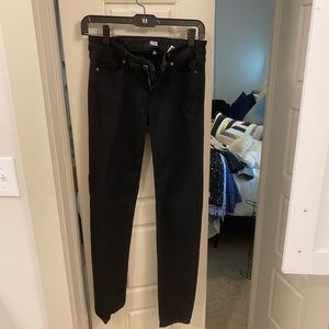 Paige black skinny jeans